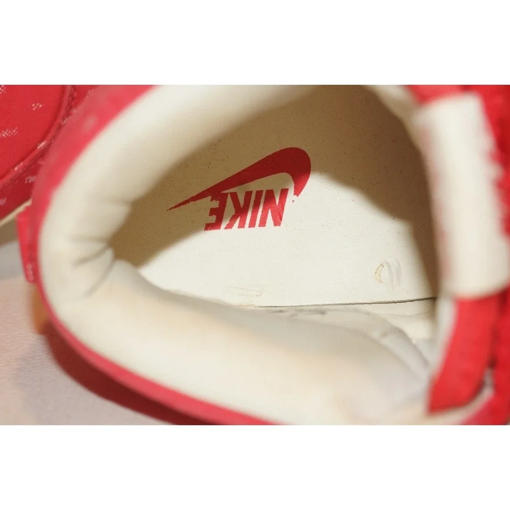 Nike Dunk Sky Hi Women's Size 8.5 Hidden Wedge Heel Shoes Red 543258-600